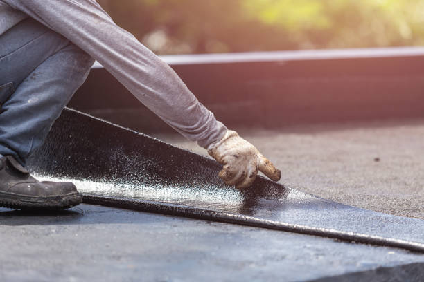 Professional Emergency Waterproofing technician working in Wayne, NY